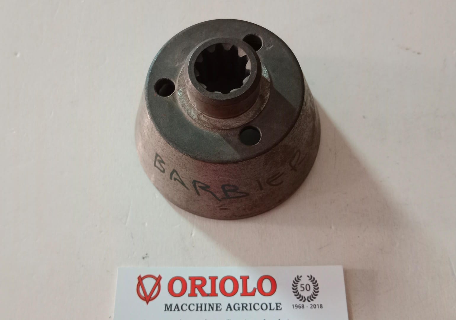 CONO FRIZIONE SEP BARBIERI MILLERIGHI INTERNO A 10 DENTI ATTACCO CON ALBERO DIAMETRI FRA LE CAVE E I DENTI  15 x 18